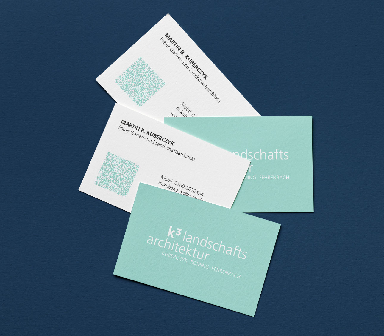 k3 Landschaftsarchitektur, Corporate Design, Redesign, Barbara Kuberczyk Kommunikationsdesign, Geschäftsausstattung, Webdesign, Beschilderung, Beschriftung