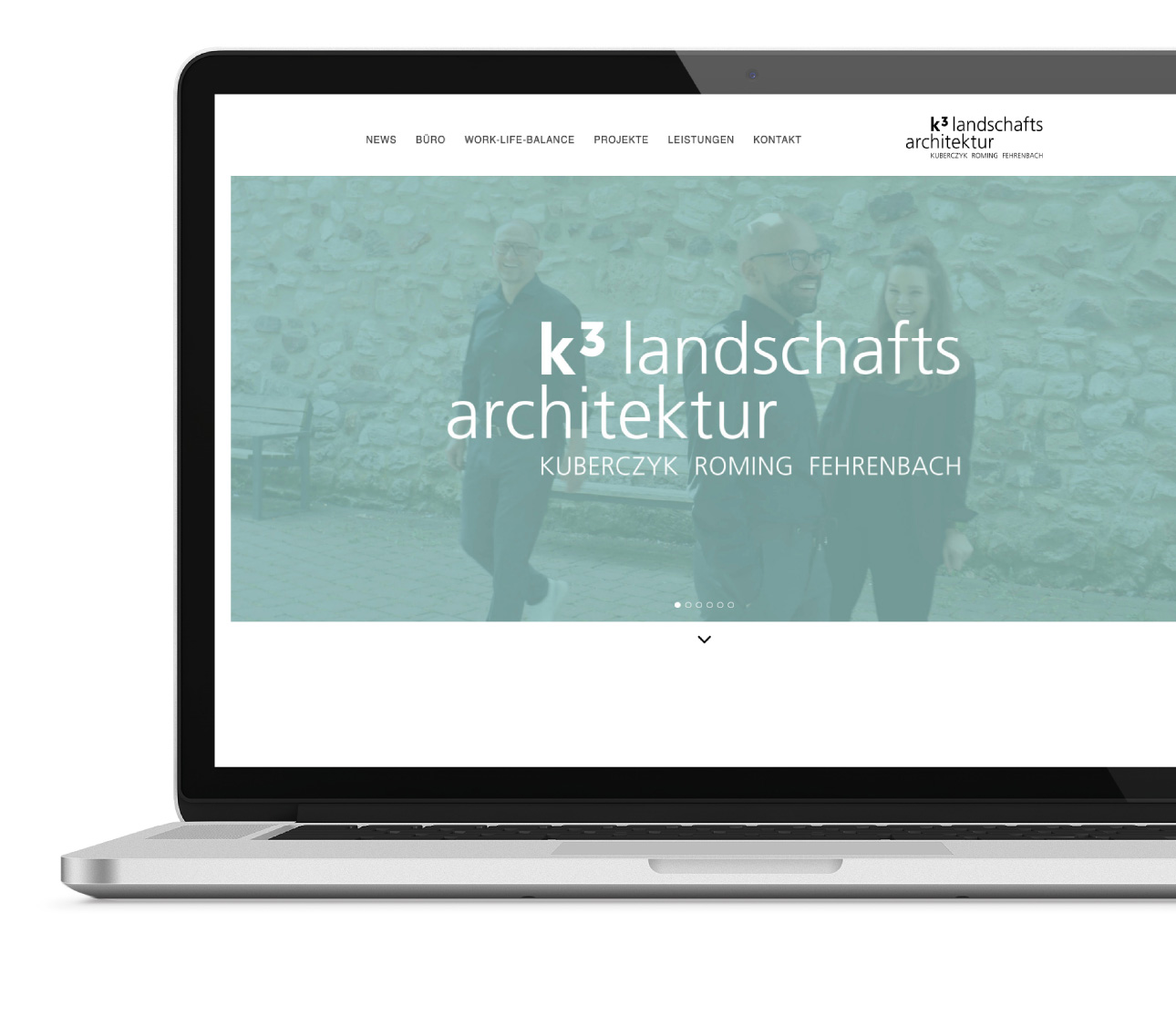 k3 Landschaftsarchitektur, Corporate Design, Redesign, Barbara Kuberczyk Kommunikationsdesign, Geschäftsausstattung, Webdesign, Beschilderung, Beschriftung