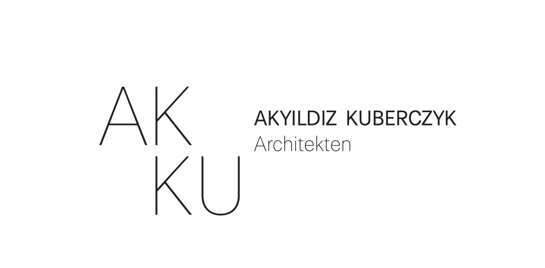 Ak KU Akyildiz Kuberczyk Architekten, Architekturbüro, Kommunikationdesign, Barbara Kuberczyk, Logo, Erscheinungsbild, Kommunikationsdesign Konstanz