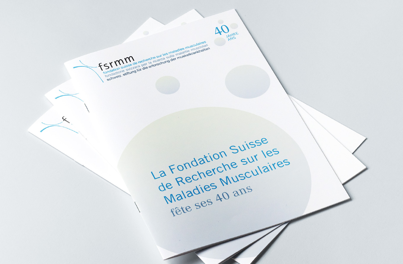 FSRMM Stiftung, Kommunikationsdesign, Grafikdesign, Broschüre, Projektbroschüre, Kommunikationsdesign Konstanz, Jubiläumsbroschüre, Jubiläumslogo, Barbara Kuberczyk, Editorial Design