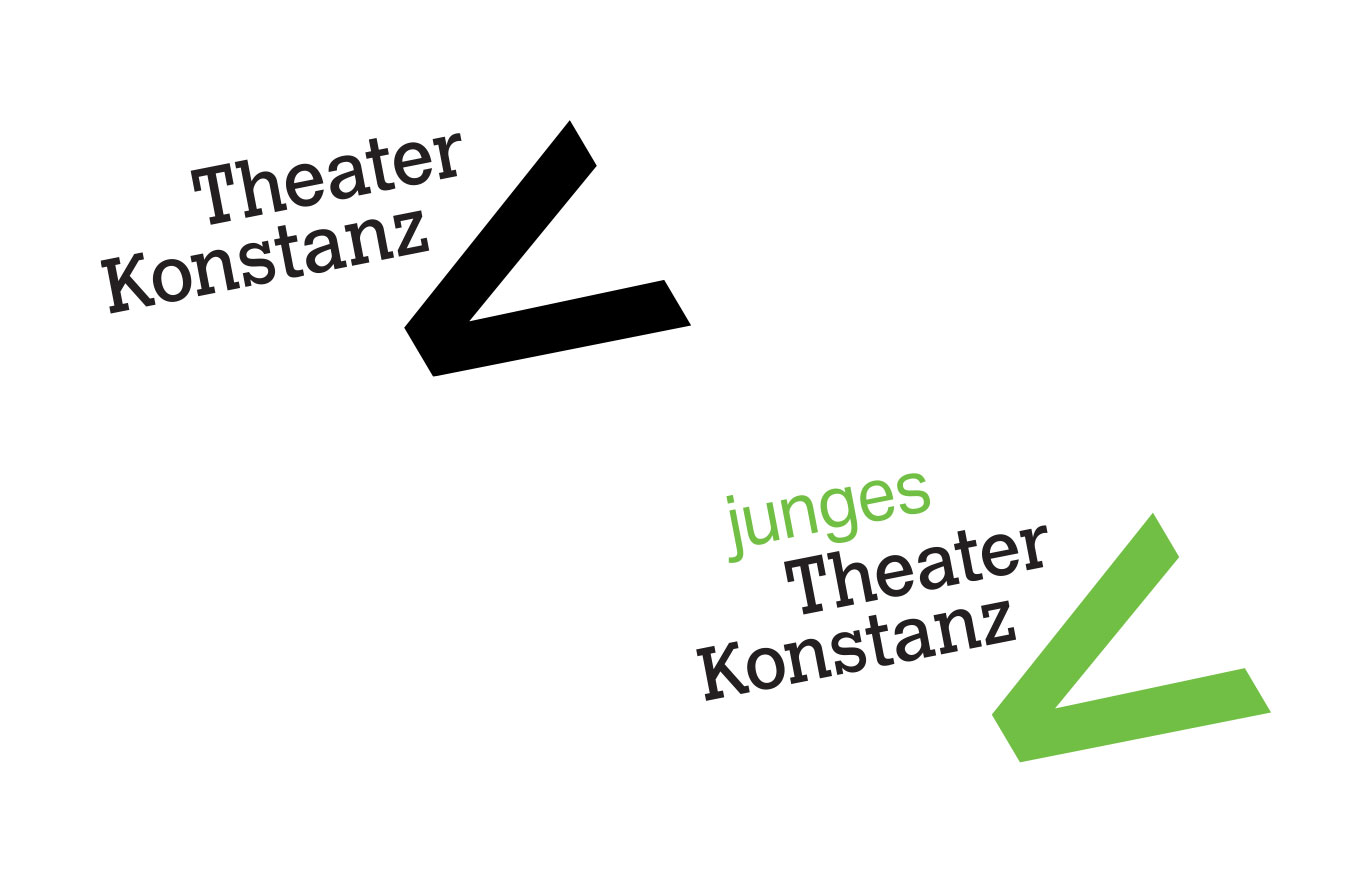 Corporate Design Theater Konstanz, Theater Konstanz, Corporate Design, Logo, Erscheinungsbild, Junges Theater Konstanz, Kommunikationsdesign, Konstanz, Barbara Kuberczyk