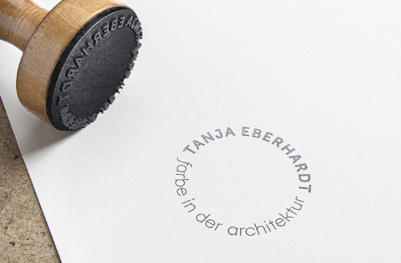 Barbara Kuberczyk, Designbüro Konstanz, Kommunikationsdesign Konstanz, Tanja Eberhardt, Farbe in der Architektur, Farbgestalterin, Restauratorin, Konstanz, Design, Logo, Geschäftsausstattung, Corporate