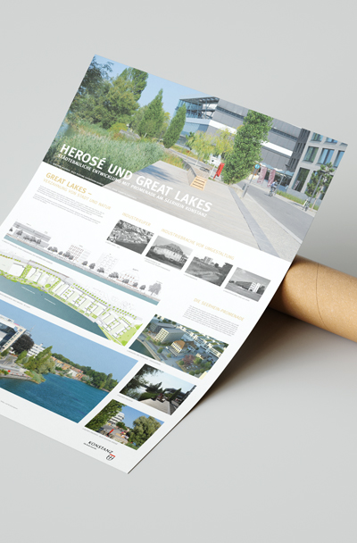 Stadt Konstanz, Architekturplakat, Corporate Design, Kommunikationsdesign, Kommunikationsdesign Konstanz, Grafikdesign, Barbara Kuberczyk