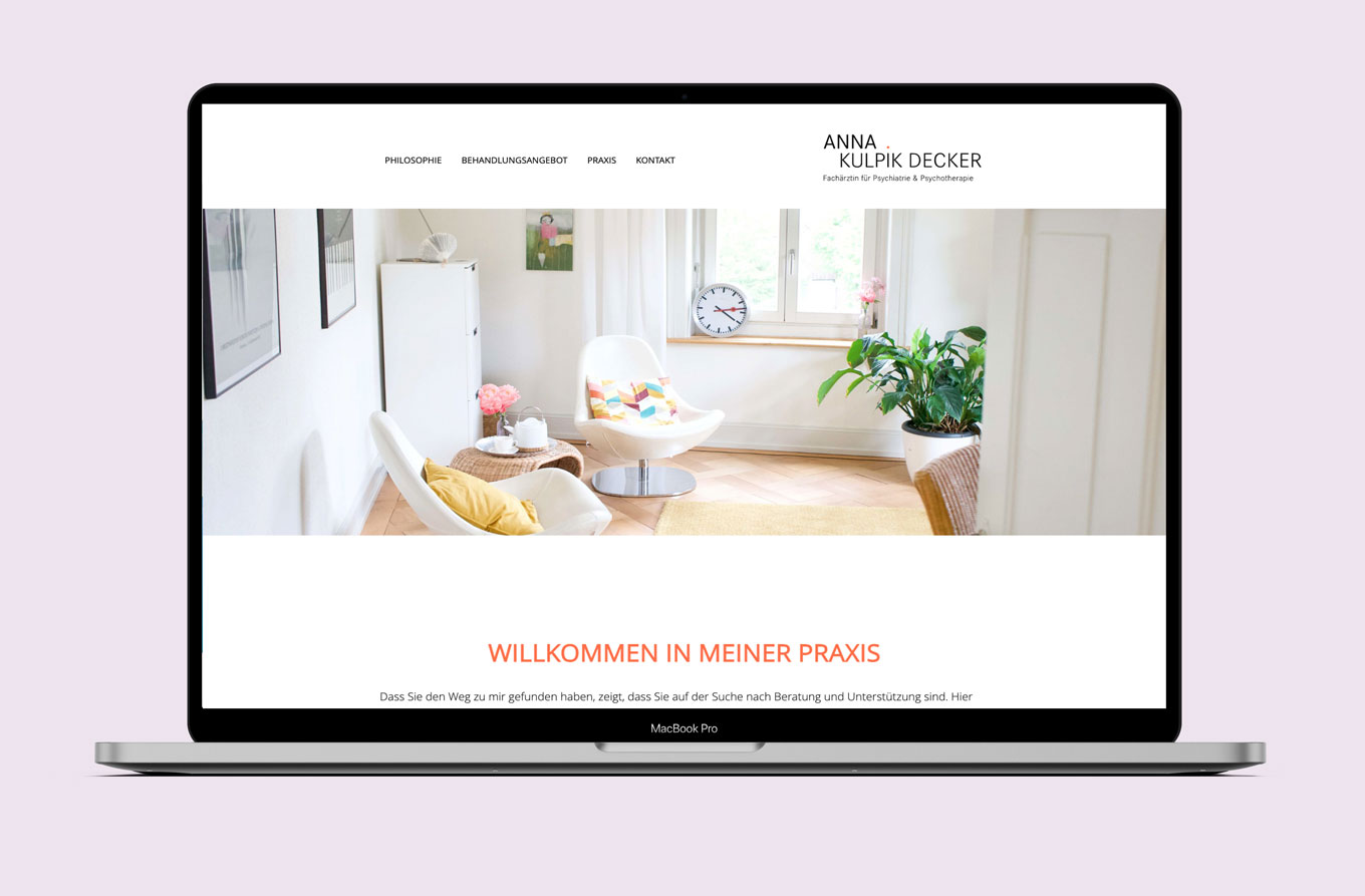 Facharztpraxis, Webdesign, Website, Kommunikationsdesign Konstanz, Corporate Design, Geschäftsdrucksachen, Briefbogen, Visitenkarten, Kommunikationsdesign, Kommunikationsdesign Konstanz, Barbara Kuberczyk