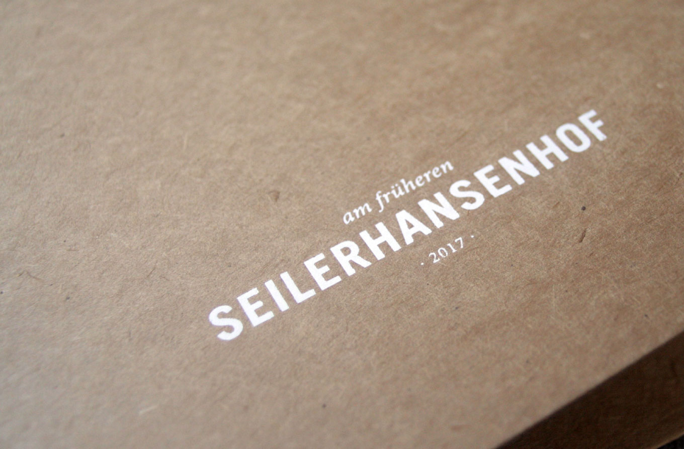 Seilerhansenhof, Corporate Design, Kommunikationsdesign, Mappe, Naturpapier, Kommunikationsdesign Konstanz, Barbara Kuberczyk