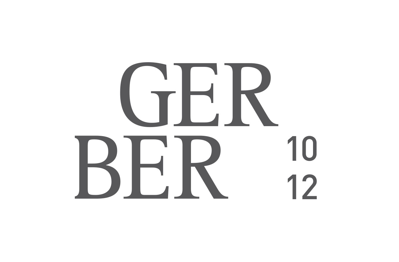 Gerber 10 + 12, Corporate Design, Grafikdesign, Logo, Kommunikationsdesign, Kommunikationsdesign Konstanz, Barbara Kuberczyk