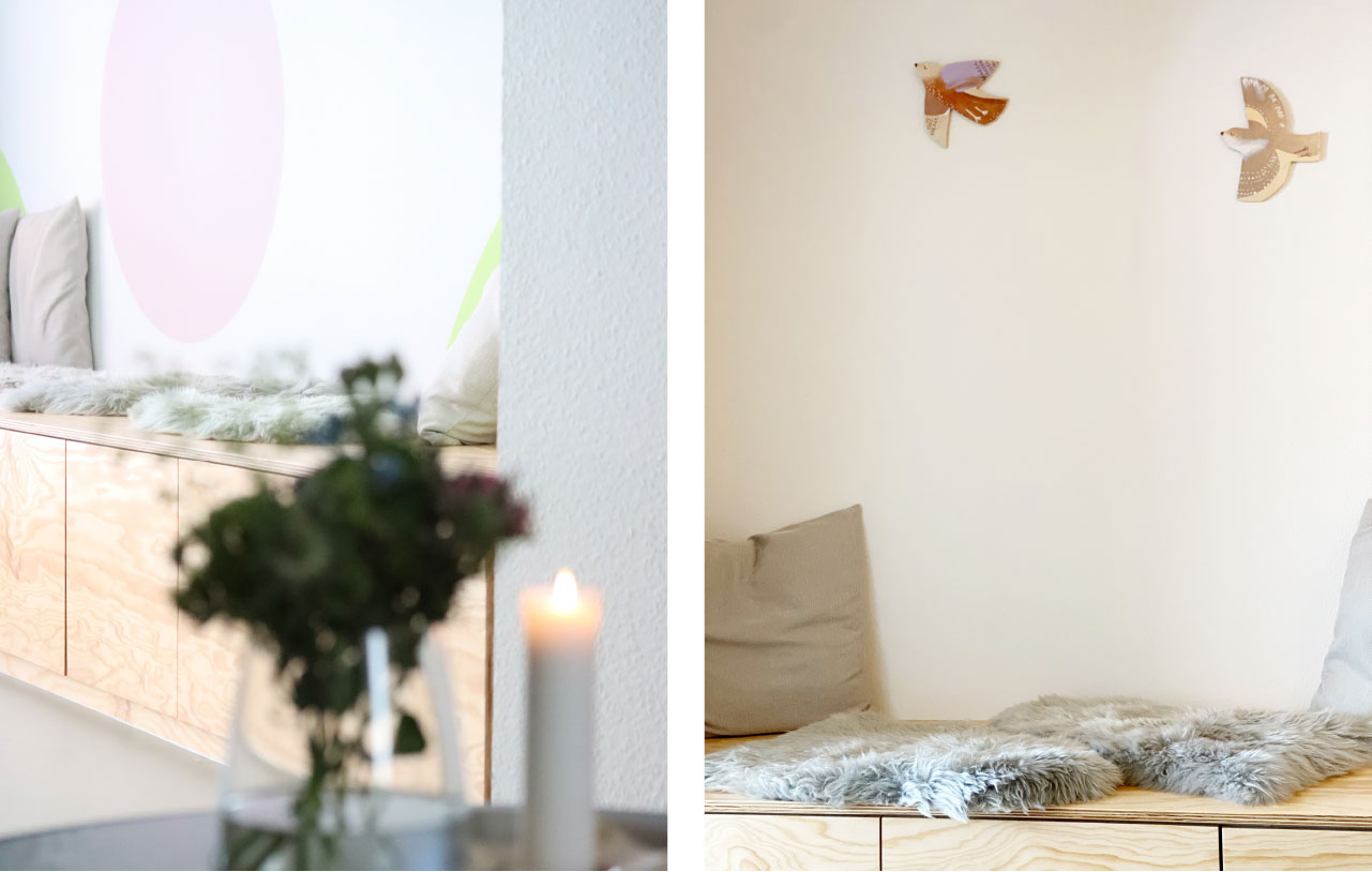 sternenkinder Villingen-Schwenningen e.V., Kommunikationsdesign, Corporate Design, Signaletik, Wandgestaltung, Raumgestaltung, Kommunikationsdesign Konstanz, Räumlichkeiten, Signaletik, Barbara Kuberczyk