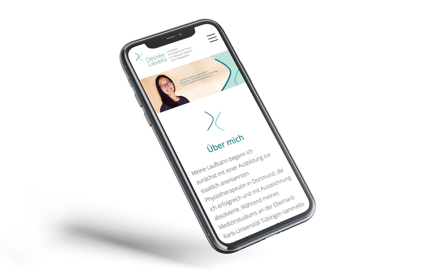 Praxissdesign, Corporate Design, Website, Webdesign, Facharztpraxis Konstanz, Praxis Konstanz, Orthopädische Praxis für Manuelle Medizin und Osteopathie