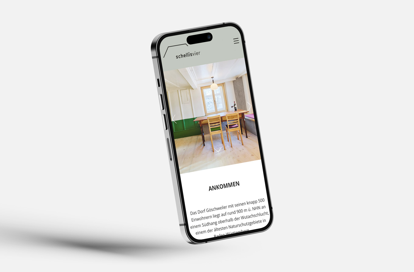 kuberczyk Kommunikationsdesign, Barbara Kuberczyk, schellisvier, Website, Urlaubsarchitektur, Webdesign, Ferienhaus Schwarzwald, Eindach-Bauernhof, Logo, Corporate Design